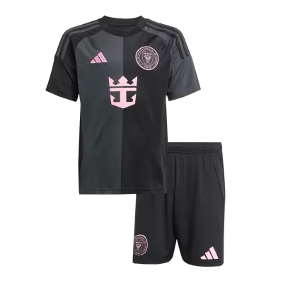 Kid's Inter Miami CF Away Jersey Kit(Jersey+Shorts) 2025 - acejersey