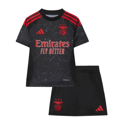 Kid's Benfica Away Jersey Kit(Jersey+Shorts) 2024/25 - acejersey