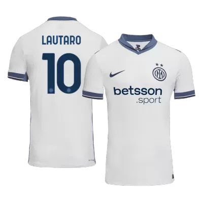 Inter Milan LAUTARO #10 Away Soccer Jersey 2024/25 - Player Version - acejersey