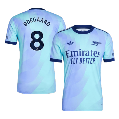 Arsenal ØDEGAARD #8 Third Away Soccer Jersey 2024/25 - Player Version - acejersey