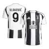 Juventus VLAHOVIĆ #9 Home Soccer Jersey 2024/25 - Player Version (Save The Children Sponsor) - acejersey