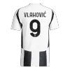 Juventus VLAHOVIĆ #9 Home Soccer Jersey 2024/25 - Player Version (Save The Children Sponsor) - acejersey