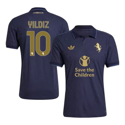 Juventus YILDIZ #10 Third Away Soccer Jersey 2024/25 - Player Version (Save The Children Sponsor) - acejersey