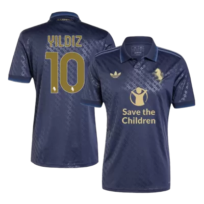 Men's Juventus YILDIZ #10 Third Away Soccer Jersey 2024/25 - Save The Children Sponsor - acejersey