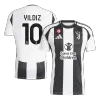 Men's Juventus YILDIZ #10 Home Soccer Jersey 2024/25 - Save The Children Sponsor - acejersey