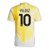 Juventus YILDIZ #10 Away Soccer Jersey 2024/25 - Player Version (Save The Children Sponsor) - acejersey