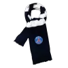 PSG Knit Soccer Scarf - Black&White - acejersey