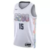 Men's Denver Nuggets Nikola Jokić #15 White City Swingman Jersey 2024 - acejersey