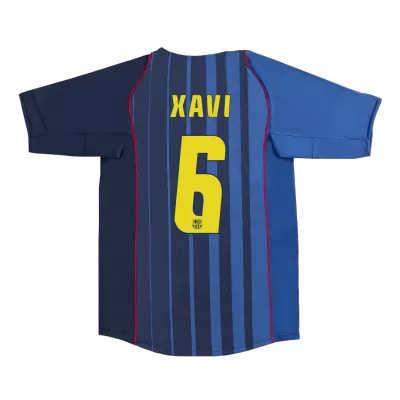 Barcelona XAVI #6 Away Retro Soccer Jersey 2004/05 - acejersey