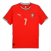 Men's Portugal RONALDO #7 Home Soccer Jersey 2025 - acejersey