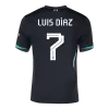 Men's Liverpool LUIS DÍAZ #7 Away Soccer Jersey 2024/25 - UCL - acejersey