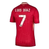 Men's Liverpool LUIS DÍAZ #7 Home Soccer Jersey 2024/25 - acejersey