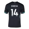 Men's Liverpool CHIESA #14 Away Soccer Jersey 2024/25 - acejersey