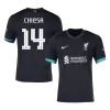 Men's Liverpool CHIESA #14 Away Soccer Jersey 2024/25 - UCL - acejersey