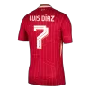 Men's Liverpool LUIS DÍAZ #7 Home Soccer Jersey 2024/25 - UCL - acejersey