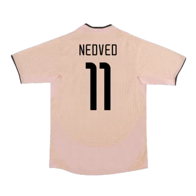 Juventus NEDVED #11 Away Retro Soccer Jersey 2003/04 - acejersey