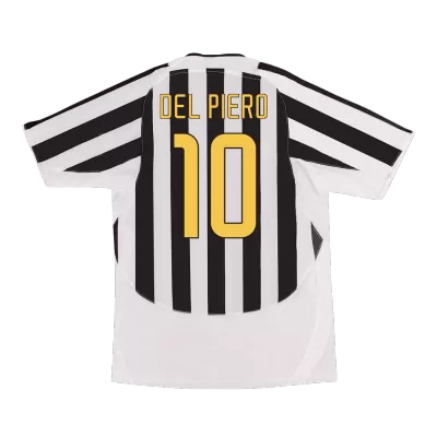 Juventus DEL PIERO #10 Home Retro Soccer Jersey 2003/04 - acejersey