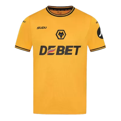 Men's Wolverhampton Wanderers Home Soccer Jersey 2024/25 - acejersey