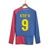 Barcelona ETO'O #9 Home Retro Long Sleeve Soccer Jersey 2008/09 - UCL Final - acejersey