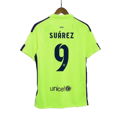 Barcelona SUÁREZ #9 Third Away Retro Soccer Jersey 2014/15 - acejersey