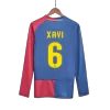 Barcelona XAVI #6 Home Retro Long Sleeve Soccer Jersey 2008/09 - UCL Final - acejersey