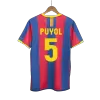 Barcelona PUYOL #5 Home Retro Soccer Jersey 2010/11 - acejersey