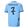 Men's Manchester City MARMOUSH #7 Home Soccer Jersey 2024/25 - UCL - acejersey