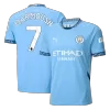 Men's Manchester City MARMOUSH #7 Home Soccer Jersey 2024/25 - acejersey