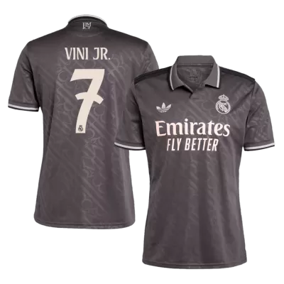 Men's Real Madrid VINI JR. #7 Third Away Soccer Jersey 2024/25 - acejersey