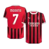 AC Milan MORATA #7 Home Soccer Jersey 2024/25 - Player Version - acejersey