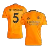 Men's Real Madrid BELLINGHAM #5 Away Soccer Jersey 2024/25 - acejersey