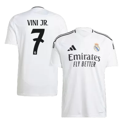 Men's Real Madrid VINI JR. #7 Home Soccer Jersey 2024/25 - acejersey