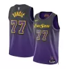 Men's Los Angeles Lakers Luka Dončić #77 Purple City Swingman Jersey 2024 - acejersey