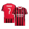 Men's AC Milan MORATA #7 Home Soccer Jersey 2024/25 UCL - acejersey