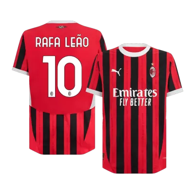 AC Milan RAFA LEÃO #10 Home Soccer Jersey 2024/25 - Player Version - acejersey