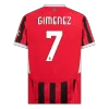 Men's AC Milan GIMENEZ #7 Home Soccer Jersey 2024/25 - acejersey