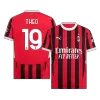 Men's AC Milan THEO #19 Home Soccer Jersey 2024/25 - acejersey