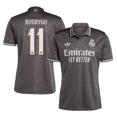 Men's Real Madrid RODRYGO #11 Third Away Soccer Jersey 2024/25 - acejersey