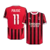 AC Milan PULISIC #11 Home Soccer Jersey 2024/25 UCL - Player Version - acejersey