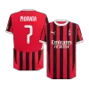 AC Milan MORATA #7 Home Soccer Jersey 2024/25 UCL - Player Version - acejersey