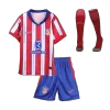 Kid's Atletico Madrid Home Jersey Full Kit 2024/25 - acejersey