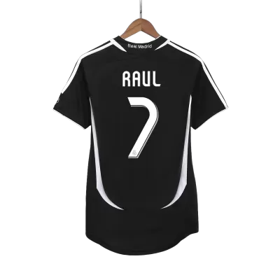 Real Madrid RAUL #7 Away Retro Soccer Jersey 2006/07 - acejersey