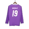 Real Madrid MODRIĆ #19 Away Retro Long Sleeve Soccer Jersey 2016/17 - acejersey