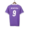 Real Madrid BENZEMA #9 Away Retro Soccer Jersey 2016/17 - acejersey