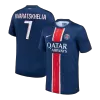 Men's PSG KVARATSKHELIA #7 Home Soccer Jersey 2024/25 - acejersey