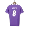 Real Madrid KROOS #8 Away Retro Soccer Jersey 2016/17 - acejersey