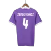 Real Madrid SERGIO RAMOS #4 Away Retro Soccer Jersey 2016/17 - acejersey