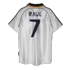 Real Madrid RAUL #7 Home Retro Soccer Jersey 1998/00 - acejersey