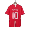 Manchester United ROONEY #10 Home Retro Soccer Jersey 2007/08 - UCL Final - acejersey