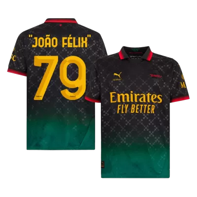 Men's AC Milan "JOÃO FÉLIX" #79 Fourth Away Soccer Jersey 2024/25 - acejersey